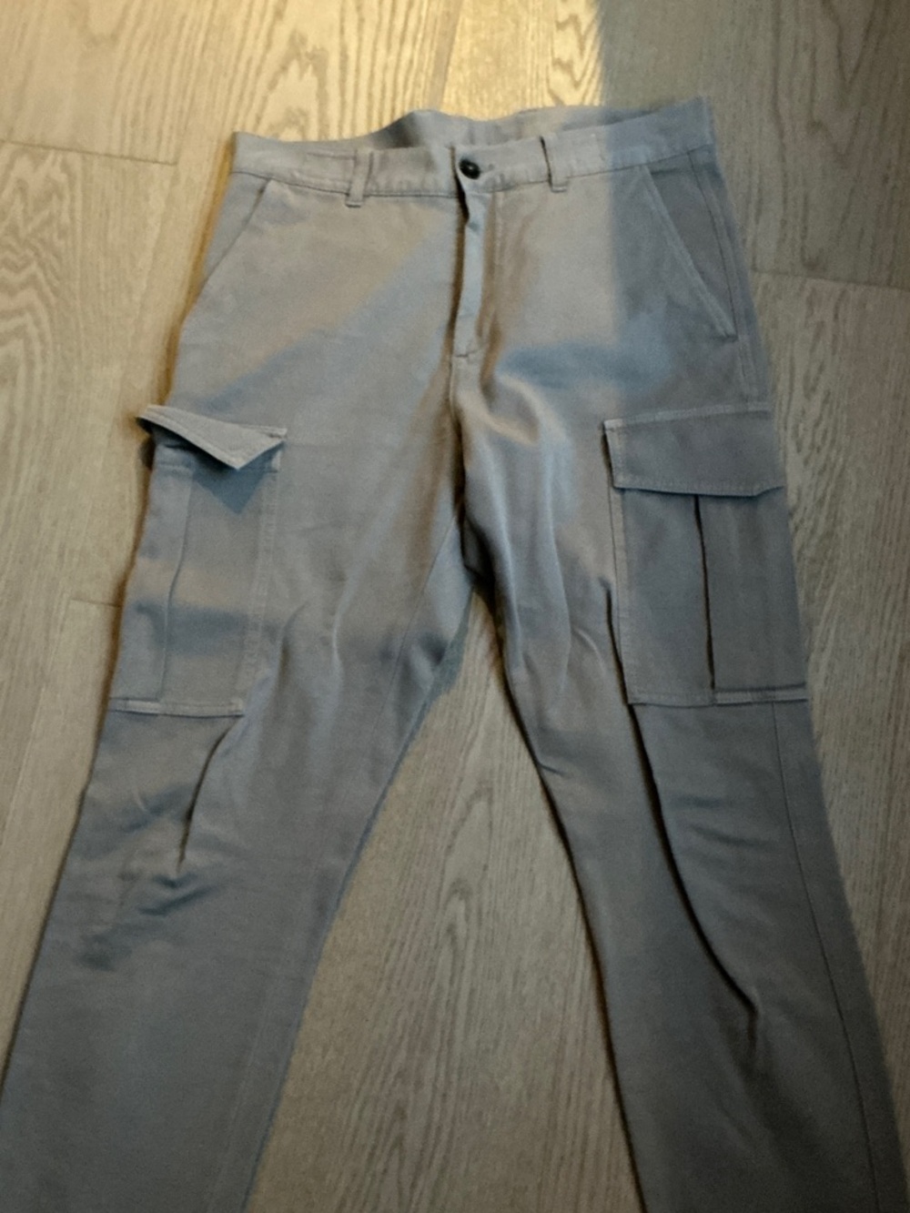 Eleventy Men's Cargo Trousers in Light Brown